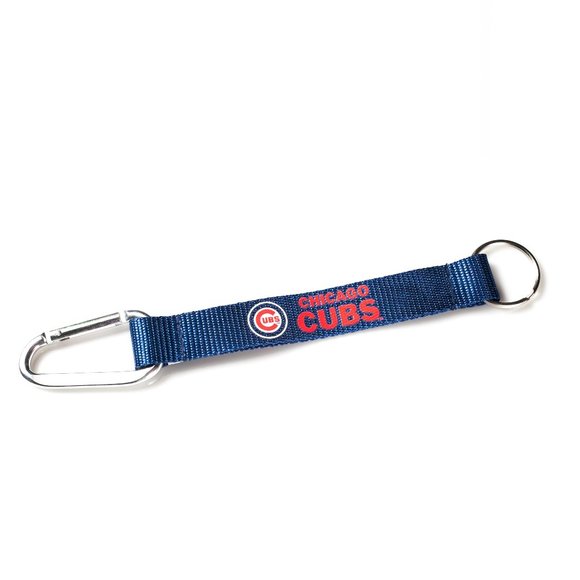 Chicago Cubs 8" Carabiner Lanyard Keychain - Picture 1 of 1